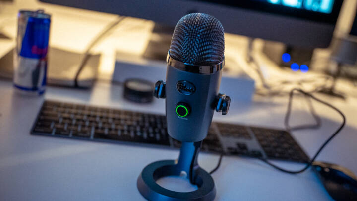 Yeti Nano Blue USB Mikrofon YouTube Podcast
