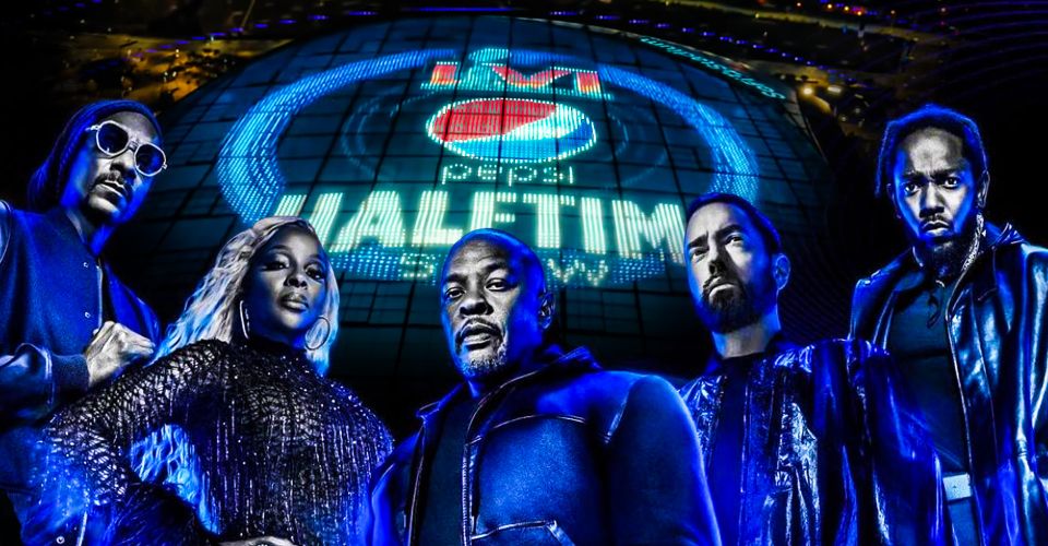 Super Bowl Halftime Show Dr. Dre Eminem