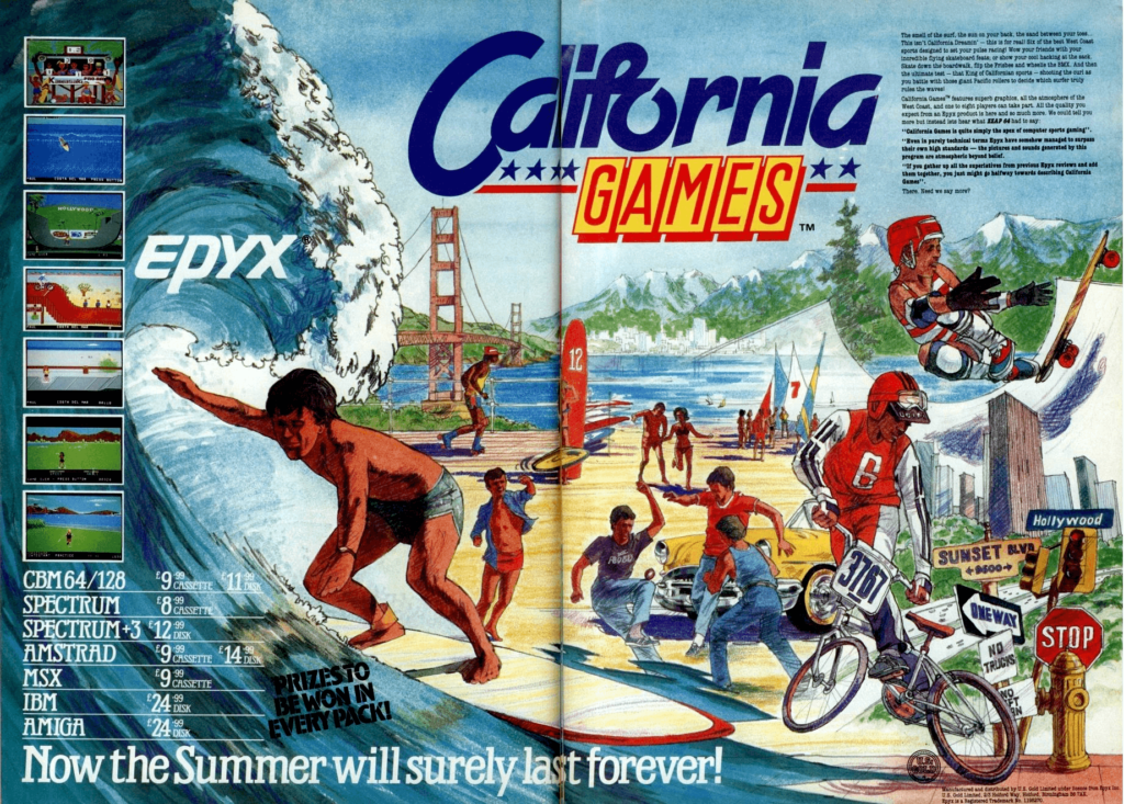 California Games Retro Gaming