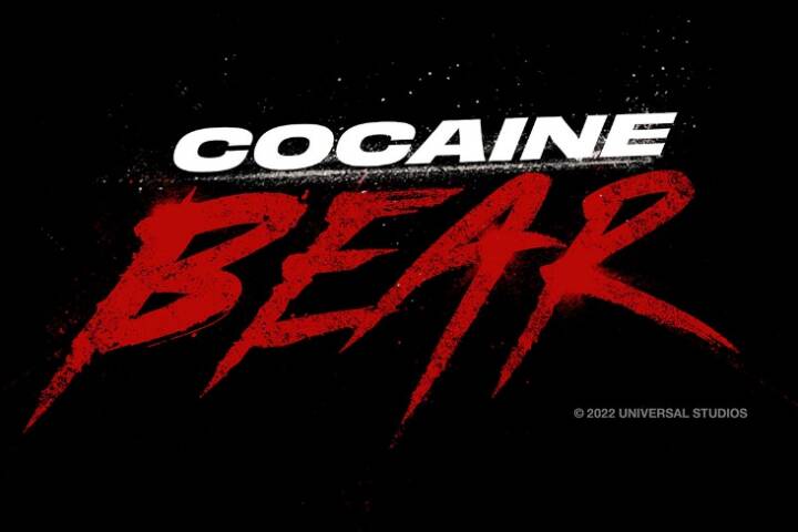 Cocaine Bear Trailer Kino Plakat