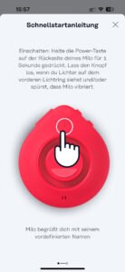 Milo Action Communicator Test