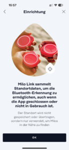 Milo Action Communicator Test