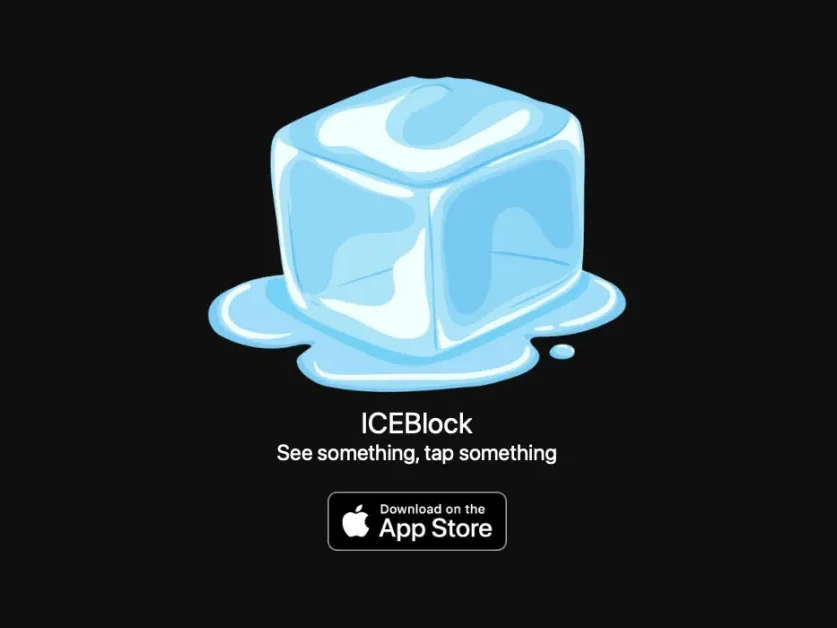 Apple Trump ICEBlock App