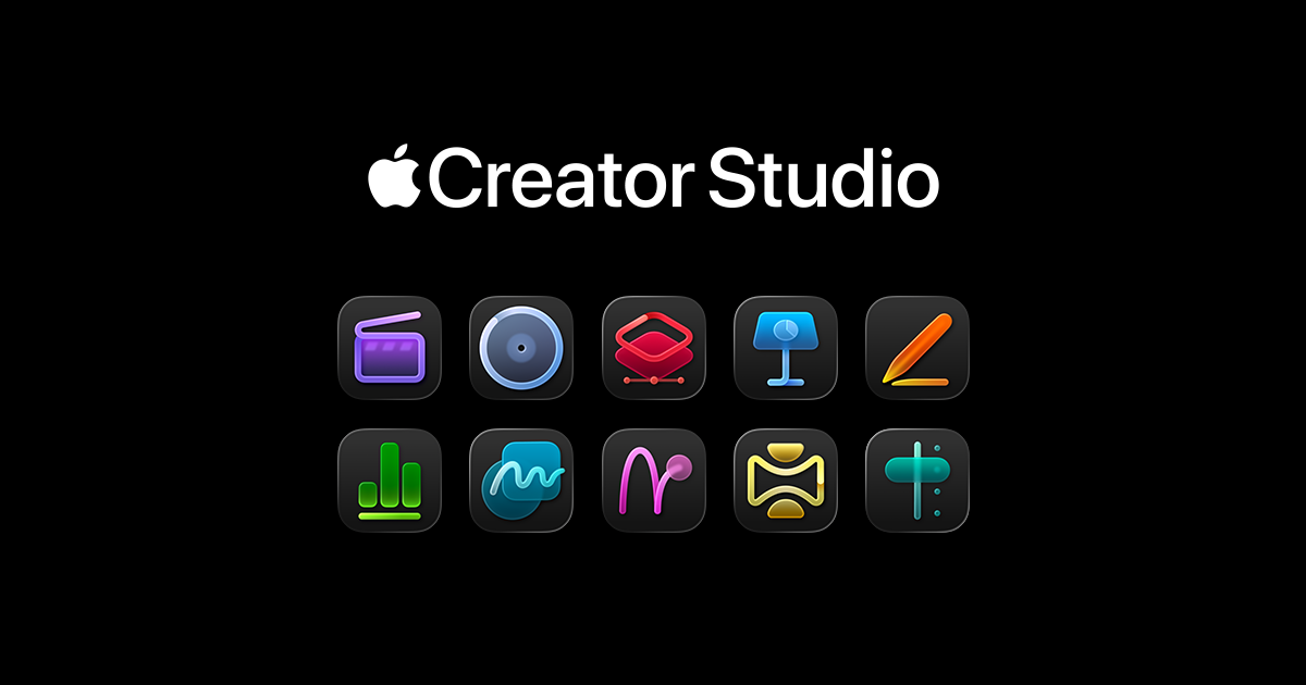 Apple Creator Studio, Apple